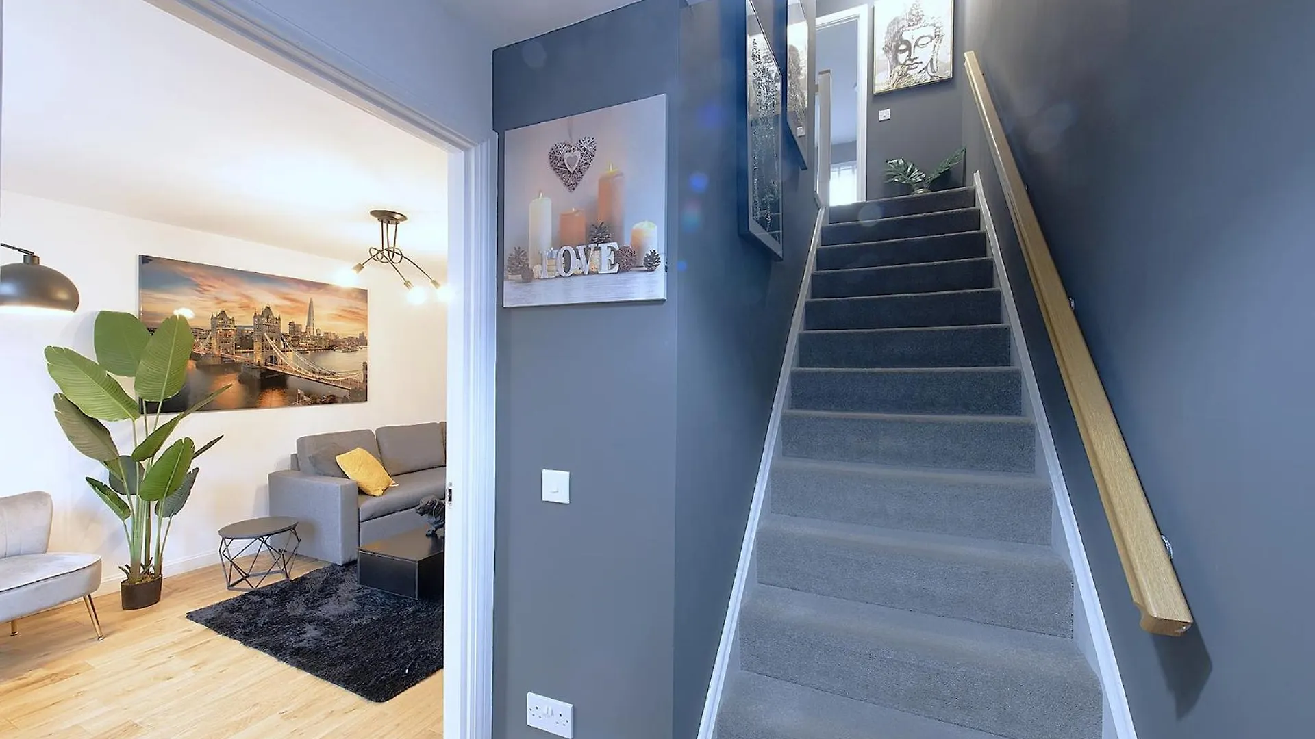 Apartment Edinburgh Luxury 4 Bedroom Townhouse With Free Parking